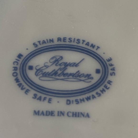 1 Cuthbertson 20 oz Blue Willow Tea Pot - Picture 9 of 13